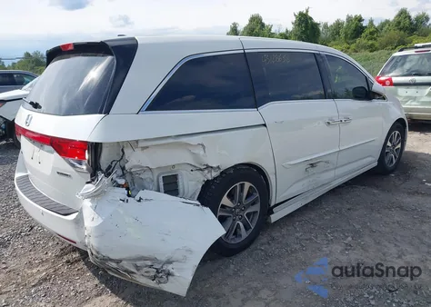 2015 Honda Odyssey Touring/Touring Elite from USA, damaged, VIN 5FNRL5H96FB053827